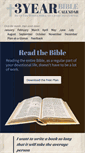 Mobile Screenshot of 3yearbible.com